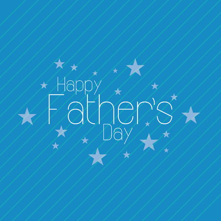 a blue background with text for father's dayのイラスト素材