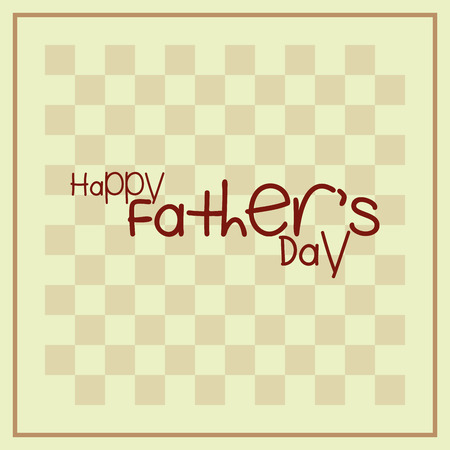 a light yellow background with text for father's dayのイラスト素材