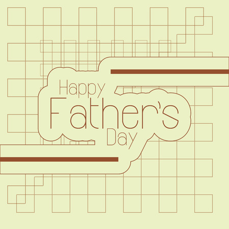 a light yellow background with text for father's dayのイラスト素材