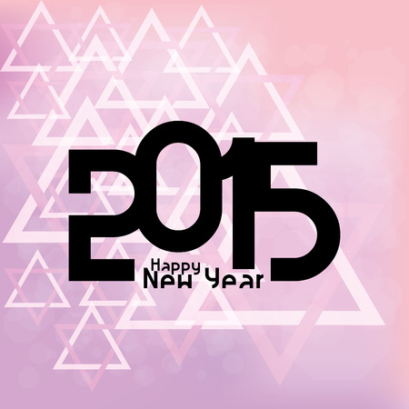a pink background with a happy new year messageのイラスト素材
