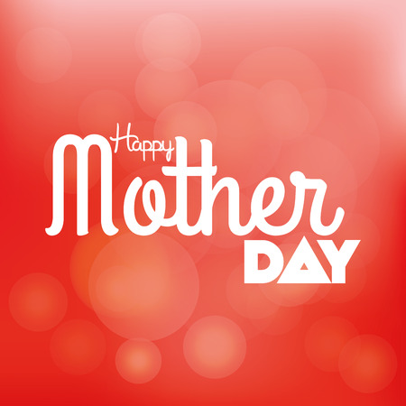 Colored background with text for mother's day. Vector illustrationのイラスト素材