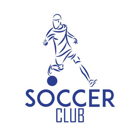 Isolated fitness icon with an abstract personのイラスト素材