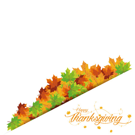 Colored background with text for thanksgiving dayのイラスト素材