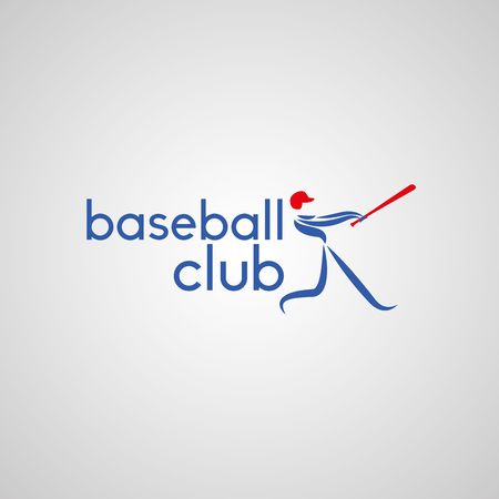 Isolated fitness icon with an abstract personのイラスト素材