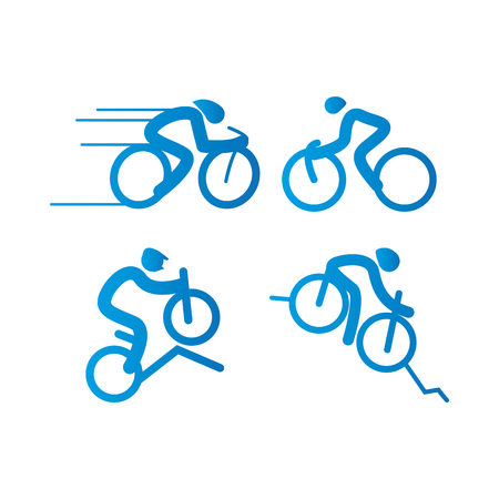 Set of sport icons on a white backgroundのイラスト素材