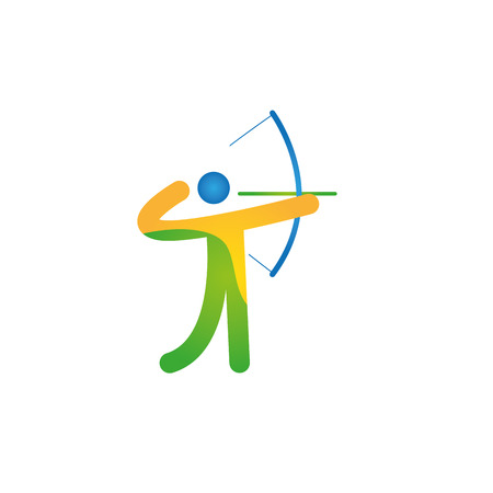 Isolated sport icon on a white backgroundのイラスト素材