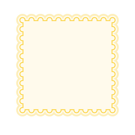 Isolated colored label on a white background, Vector Illustrationのイラスト素材