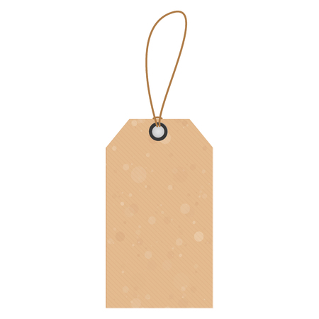 Isolated label on a white background, Vector Illustrationのイラスト素材