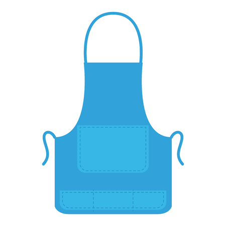 Isolated silhouette of an apron, Vector illustrationのイラスト素材