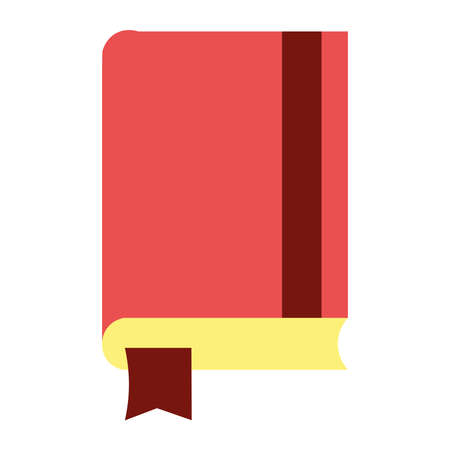 Isolated book school supplies tools icon - Vectorのイラスト素材