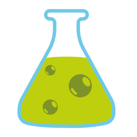Isolated tool chemistry school supplies icon - Vectorのイラスト素材