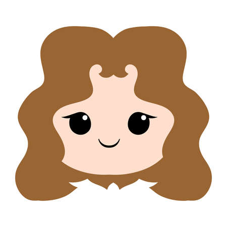 Isolated caucasian race kids ethnic icon - Vectorのイラスト素材