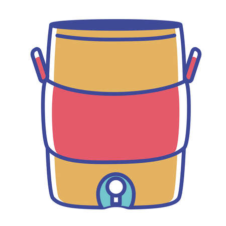 Isolated other implements soccer elemnts icon- Vectorのイラスト素材