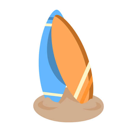 Isolated sailboat beach summer holiday icon- Vectorのイラスト素材
