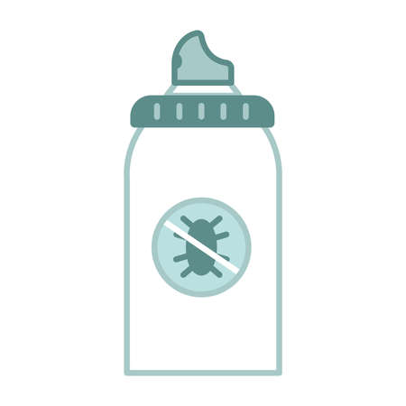Isolated poison pet things veterinary pets articles icon - Vectorのイラスト素材