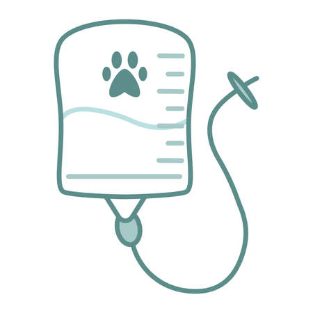 Isolated care pet things veterinary pets articles icon - Vectorのイラスト素材