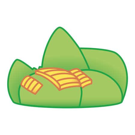 Isolated food peru culture tradition icon- Vectorのイラスト素材