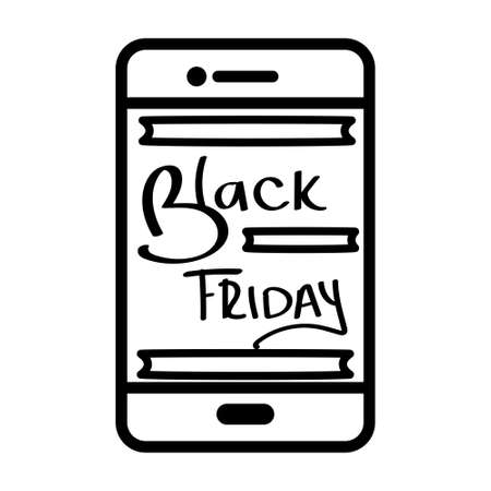 Black friday label with percent discount - Vectorのイラスト素材