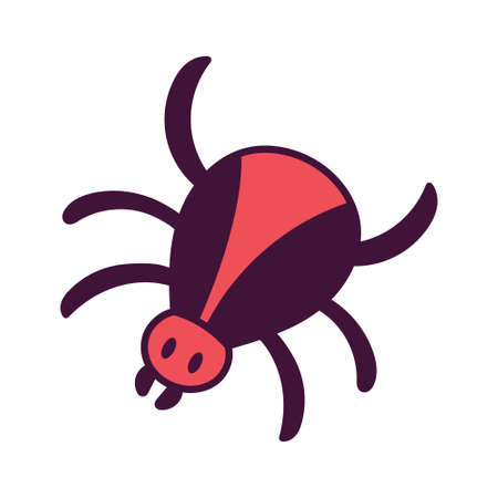 Isolated cartoon of a tarantula - Vector illustration