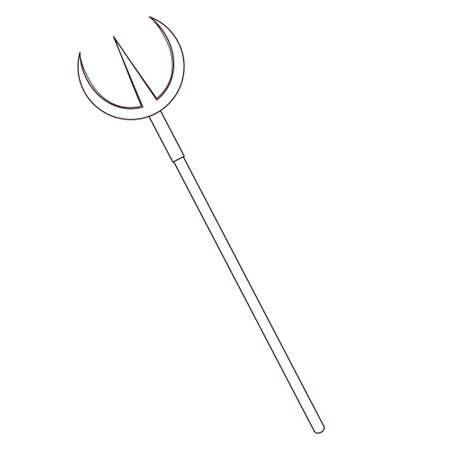 Isolated garden trench icon. Gardening icon - Vector illustrationのイラスト素材