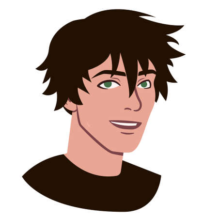 Isolated avatar of a man Vector illustrationのイラスト素材