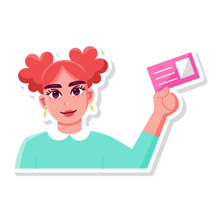 Isolated woman love gender human illustration vectorのイラスト素材