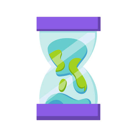 Isolated time earth energy ecology vector illustrationのイラスト素材