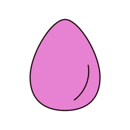 Isolated pome color makeup beauty cosmetic vector illustrationのイラスト素材