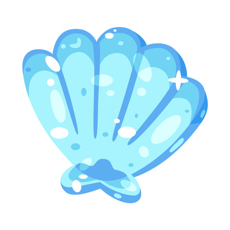 Isolated sea coral bright beach vector illustrationのイラスト素材