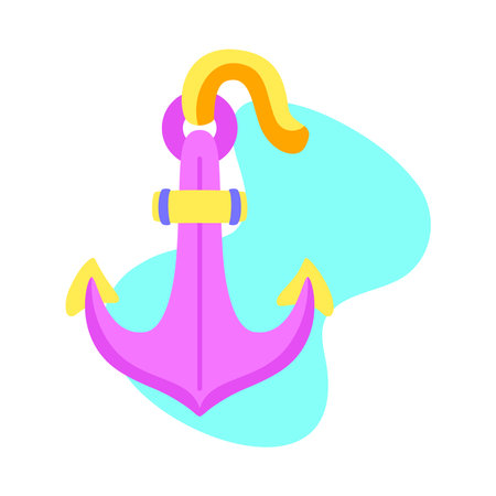 Isolated ship picture beach vector illustrationのイラスト素材