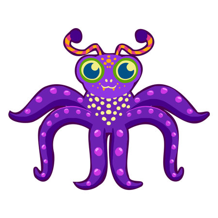 Isolated happy alebrije cartoon Vectorのイラスト素材