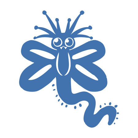 Isolated happy alebrije cartoon Vectorのイラスト素材