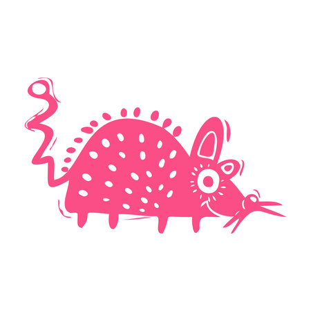 Isolated happy alebrije cartoon Vectorのイラスト素材