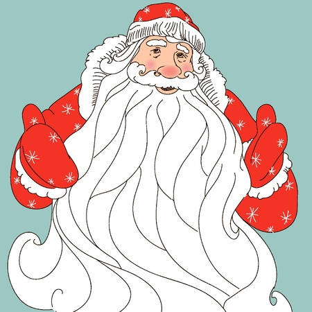 Santa Klausのイラスト素材