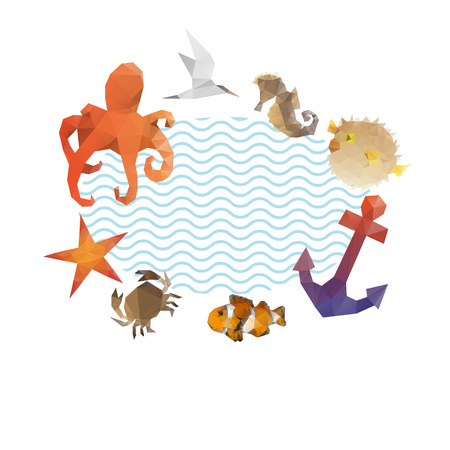 Summer holidays backgroundのイラスト素材