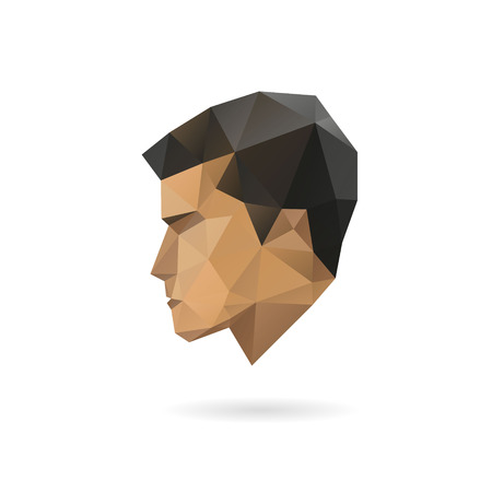 Fashion man silhouetteのイラスト素材