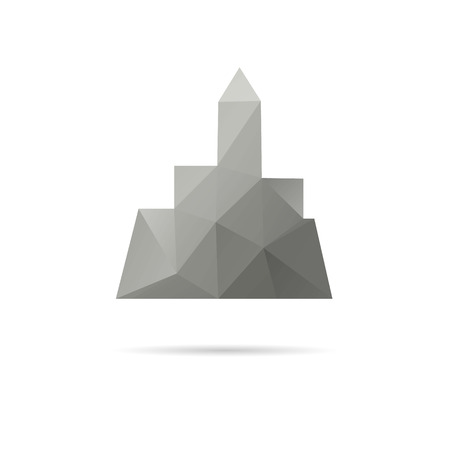 City icon isolated on a white backgrounds, vector illustrationのイラスト素材
