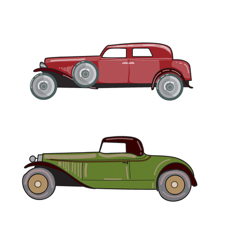 Cartoon cars.のイラスト素材