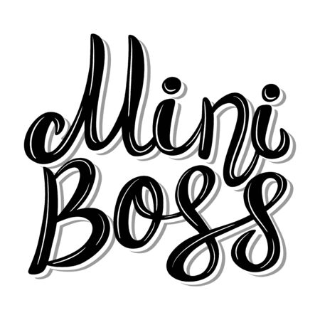 Vector of mini boss lettering set  id133801384  royalty mmfcl image Vector of mini boss lettering set  id133801384  royalty mmfcl image