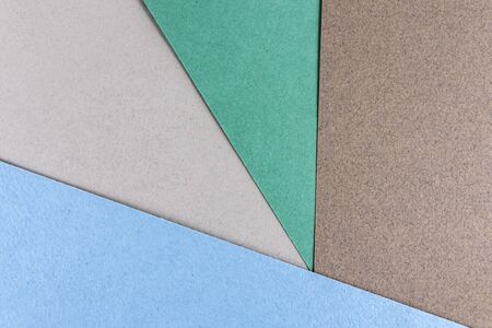 Multicolor background from a cardboard of different colors. horisontal. for design. copy spaceの写真素材