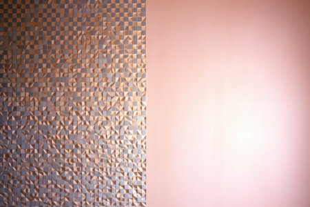 Beautiful background, pink color texture, for advertising, product, with copy spaceの素材