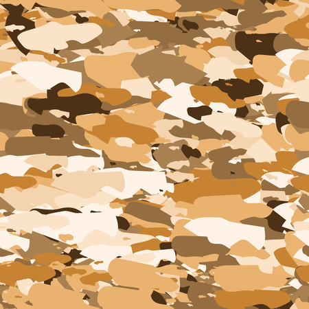 Vector military camouflage pattern. Hand drawn spots. Can be used for fashion feminine fabric textile design. Seamlessのイラスト素材