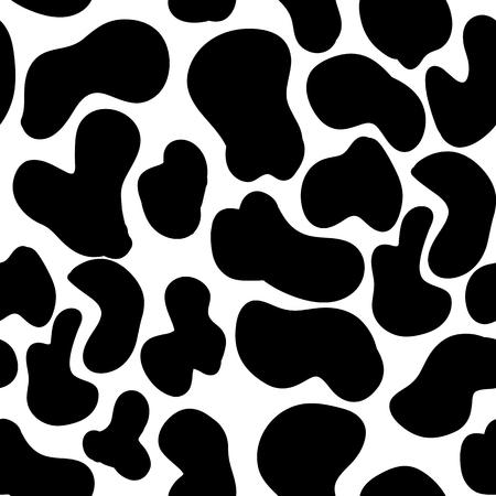 Cow background, seamless pattern. Vector illustration Abstract patternのイラスト素材