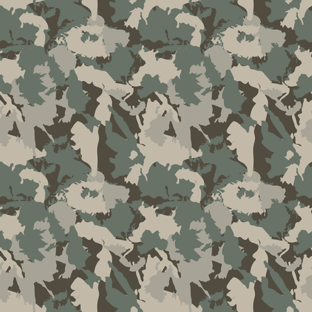 Vector camouflage pattern for fabric textile design.のイラスト素材