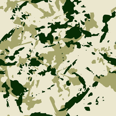 Green forest seamless pattern - Camouflage for fabric textile design.のイラスト素材