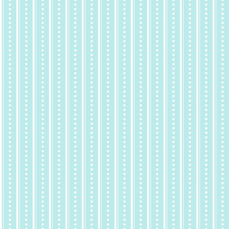 Blue vertical lines in vintage Memphis style. Seamless geometrical pattern.のイラスト素材
