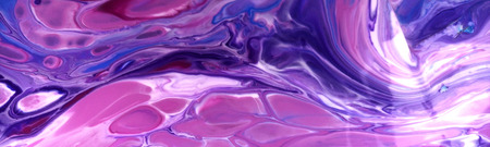 Photo of acrylic raster abstract liquid pant. Artistic backdrop or background with colorful splash...