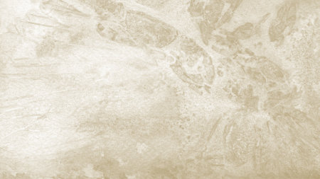 Beige Concrete Texture Background. Vintage Grainy Horizontal Textured Artistic Backdropの写真素材
