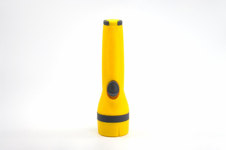 Flashlight isolated on white background.の写真素材