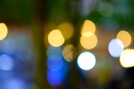 Blurred abstract background,Bokeh lighting in concert, Out of Focus